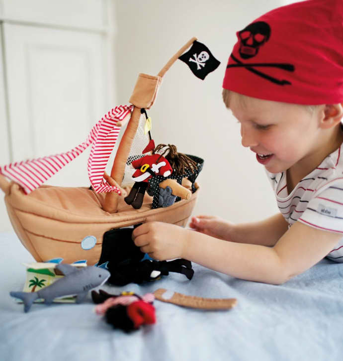 Pirate Ship Soft Play Set from Oskar & Ellen